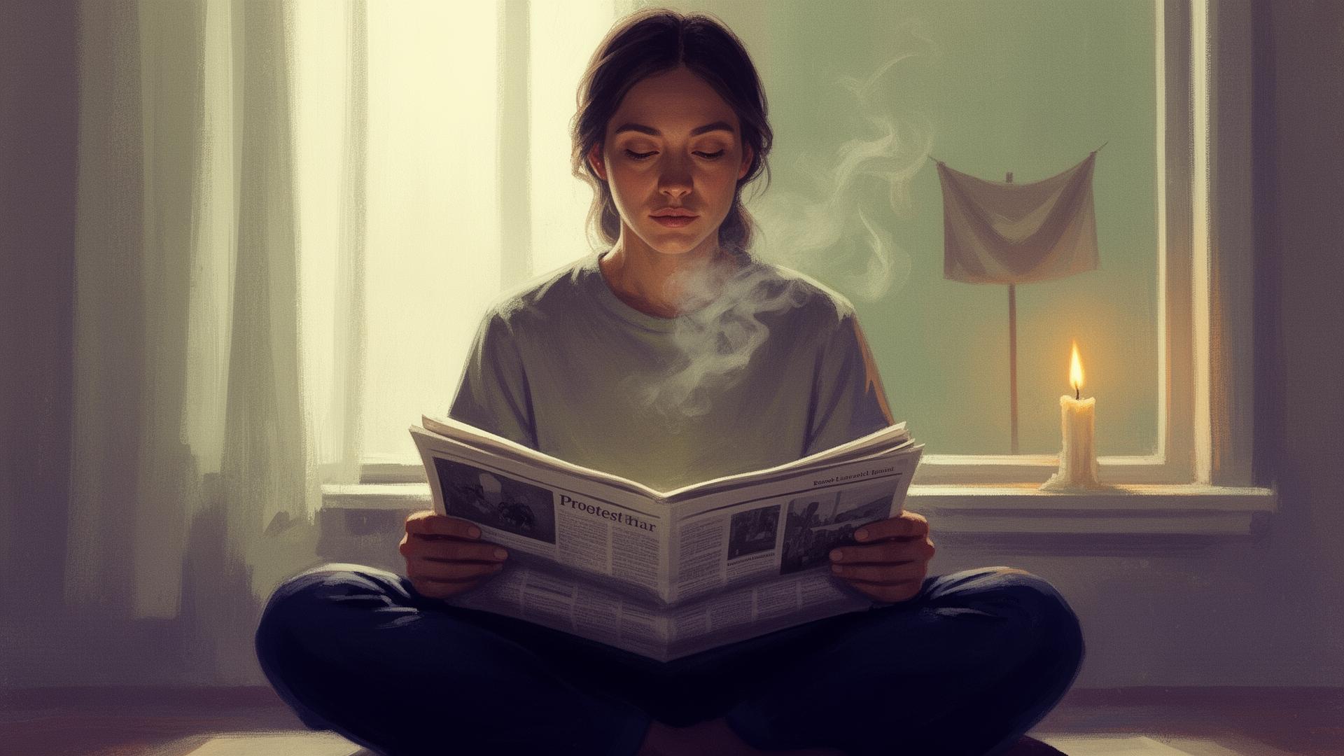 How to Stay an Activist Without Burning Out — A Nervous System Guide to Consuming the News