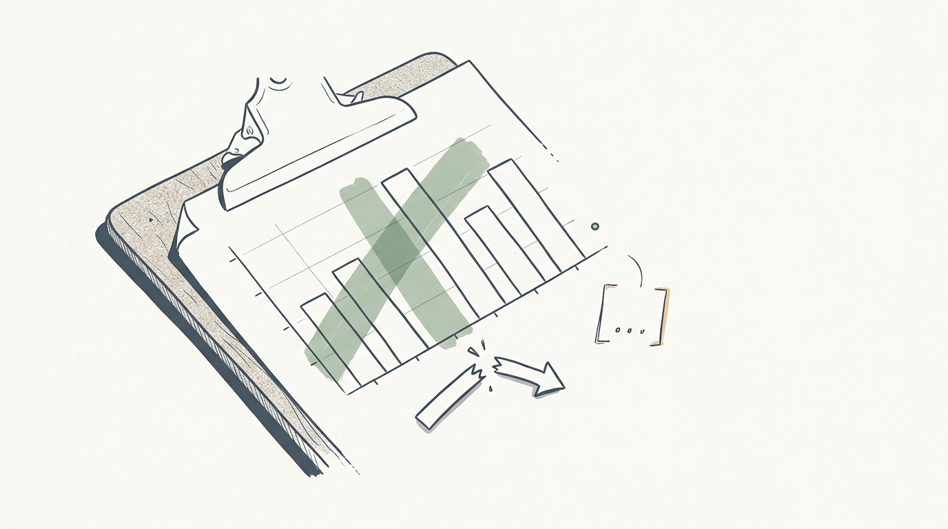 Abstract cream-and-slate line illustration on Kokorology paper, drawn for Wellness goes pharma, policy fails access, AI gets real