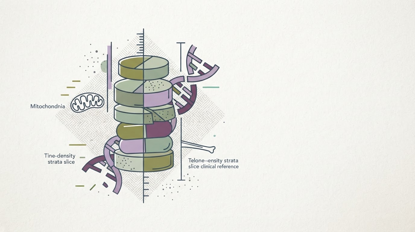 Abstract cream-and-slate line illustration on Kokorology paper, drawn for Regulators Draw Hard Lines on Biological Age and Botanicals