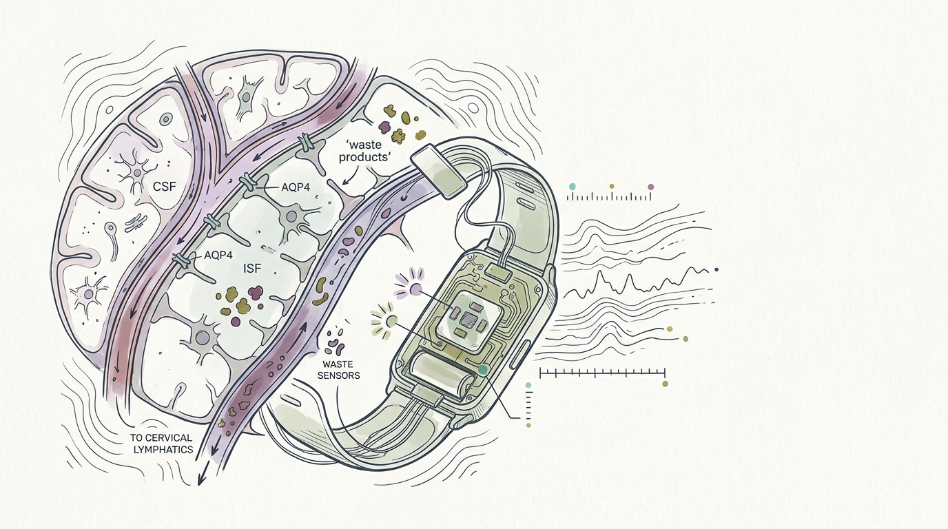 Glymphatic pathway research and the market penetration of sleep trackers