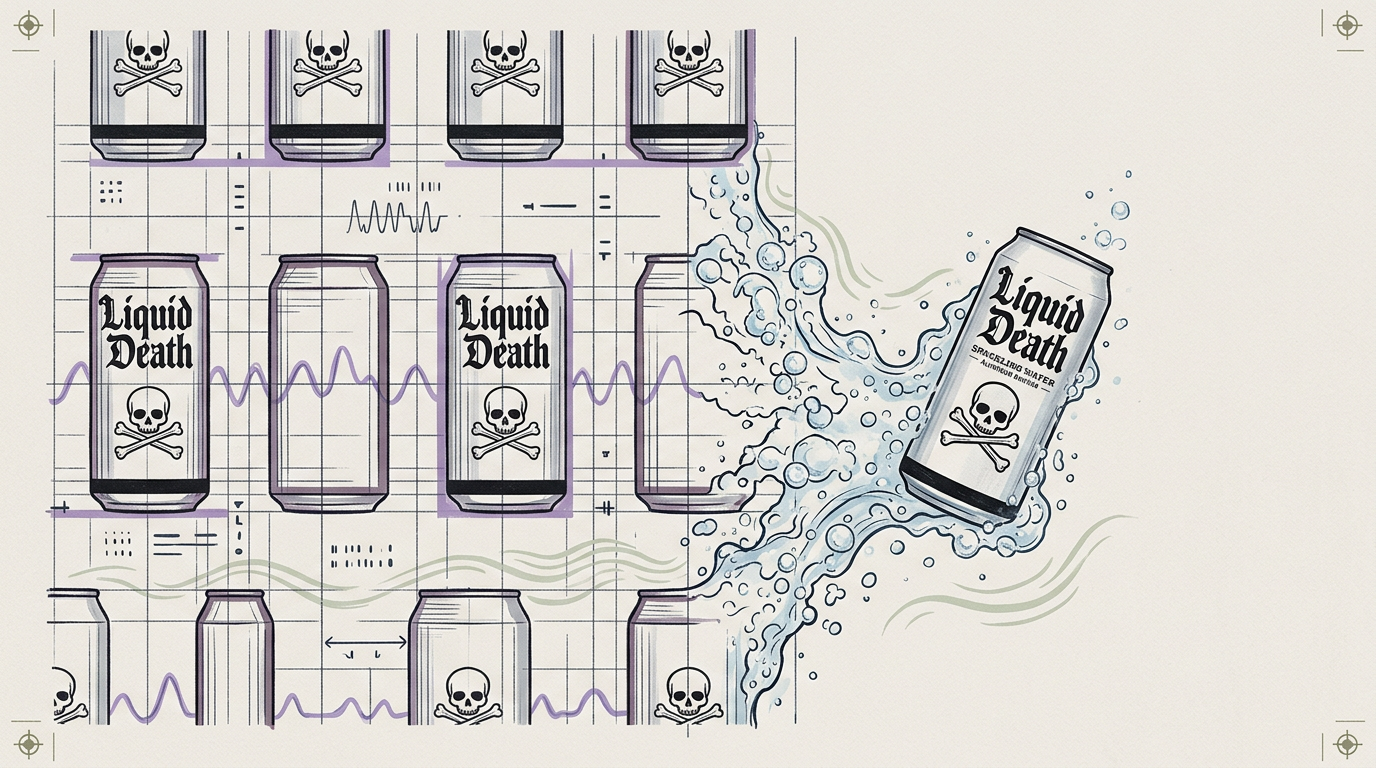 Liquid Death sparkling water