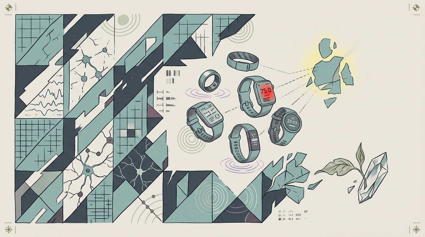 Consumer wearables 2026 — Oura, Whoop, Apple Watch, Garmin, Fitbit, Polar (and the readout-vs-renovation problem)