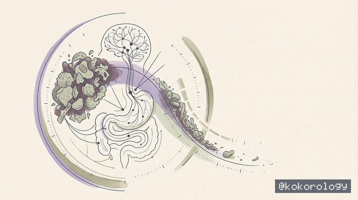 GLP-1 Cravings Protocol: Evening Snacking Dropped 8/10 → 2/10 in 11 Weeks — Kokorology illustration