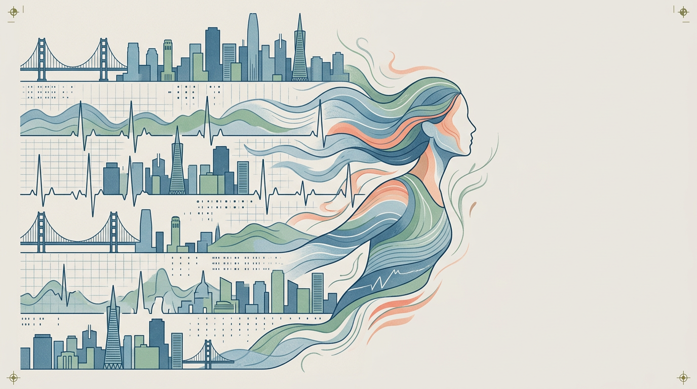 Perimenopause HRV: Reducing Vasomotor Symptoms in a San Francisco Founder