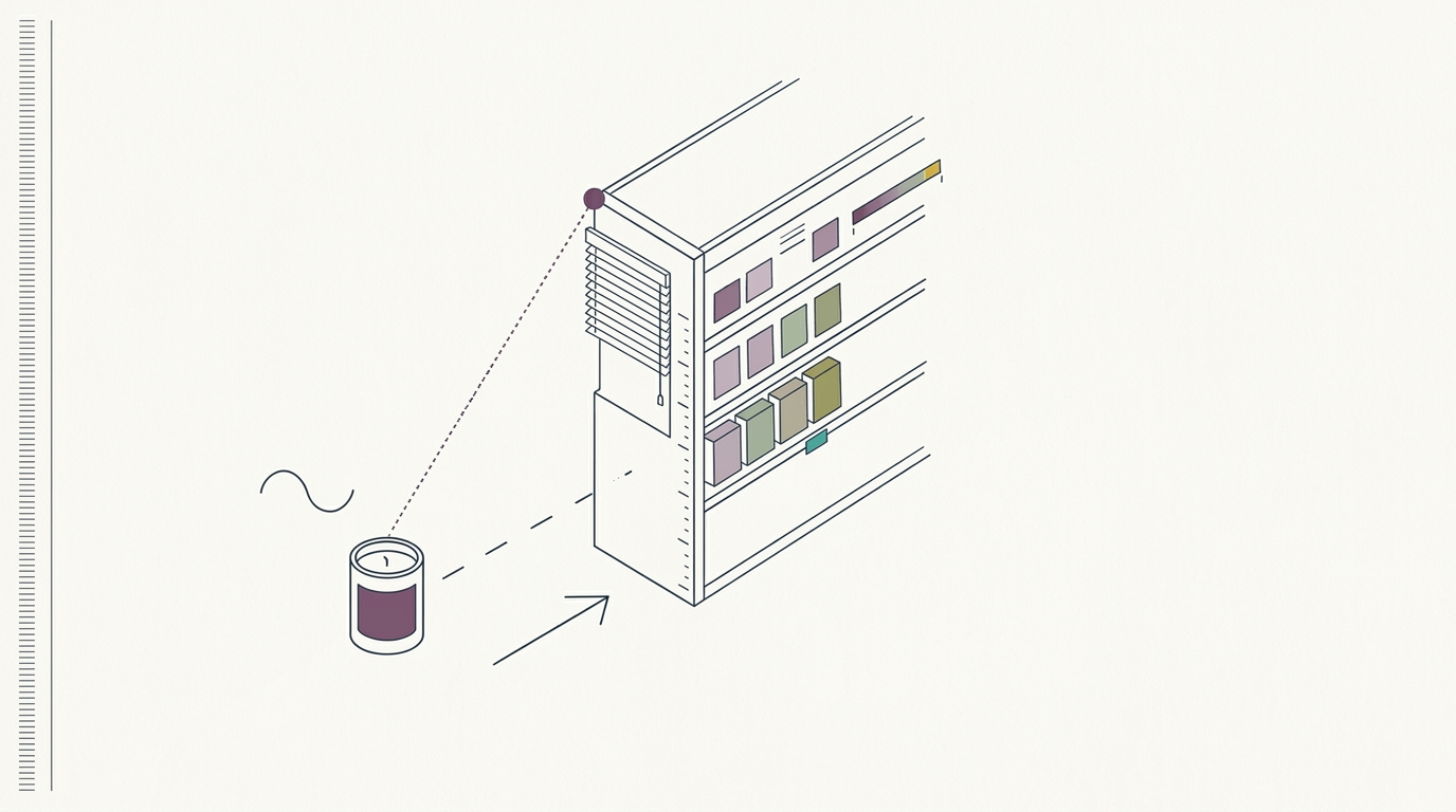 Abstract cream-and-slate line illustration on Kokorology paper, drawn for Big money moves into trusted supplement brands