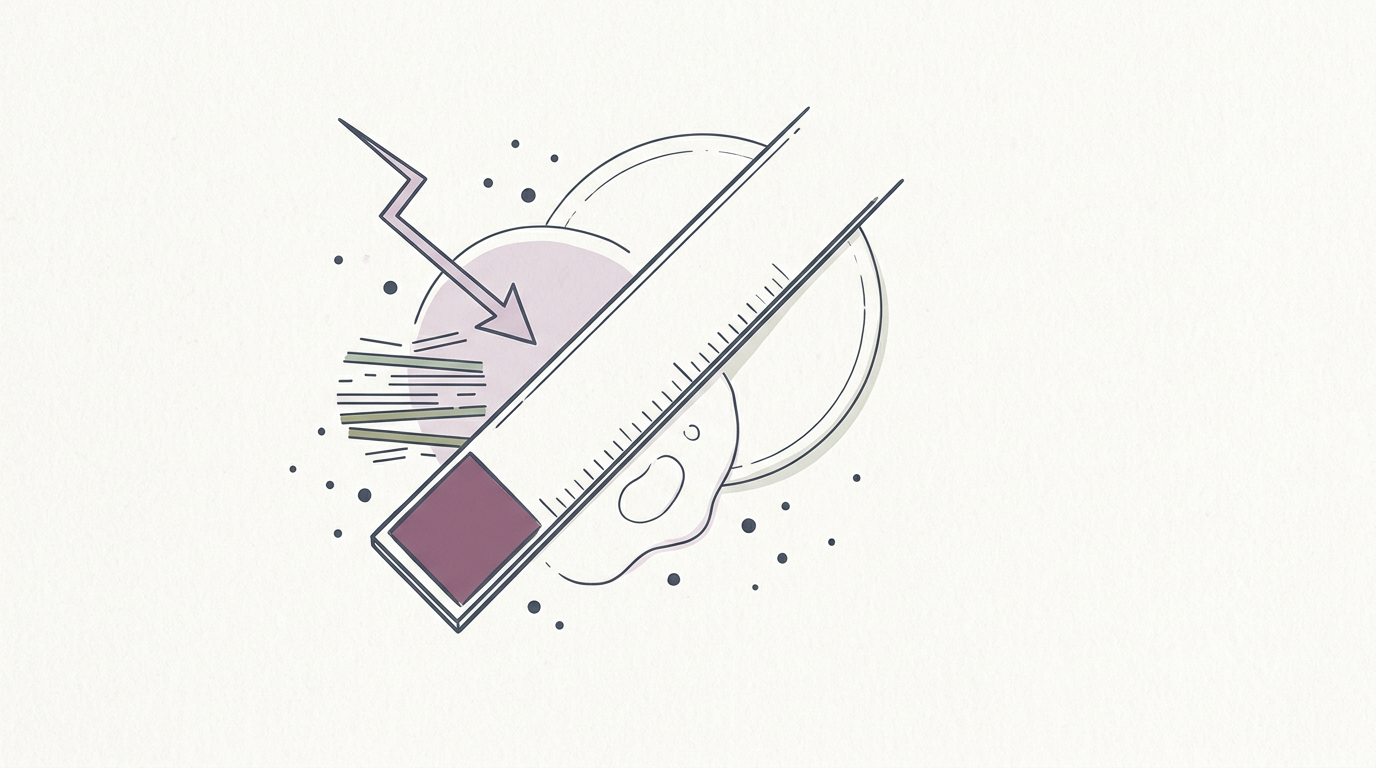 Abstract cream-and-slate line illustration on Kokorology paper, drawn for Climate Change Worsens Skin Health, Hits Poorer Nations Hardest