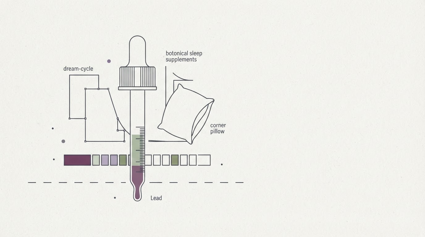 Abstract cream-and-slate line illustration on Kokorology paper, drawn for EFSA Sets Safe Daily CBD at 2mg While UK Allows 10mg
