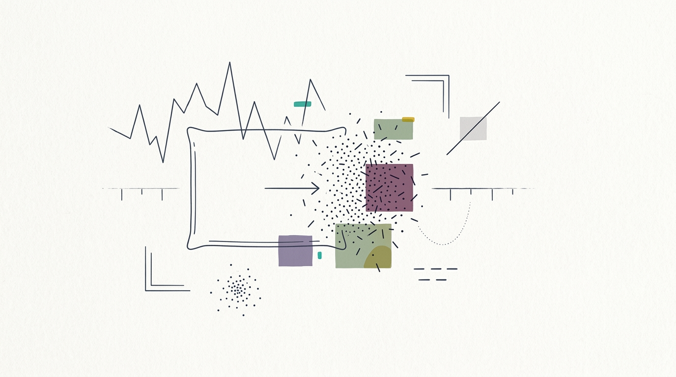 Abstract cream-and-slate line illustration on Kokorology paper, drawn for War damages health, cuts lifespans for those directly impacted