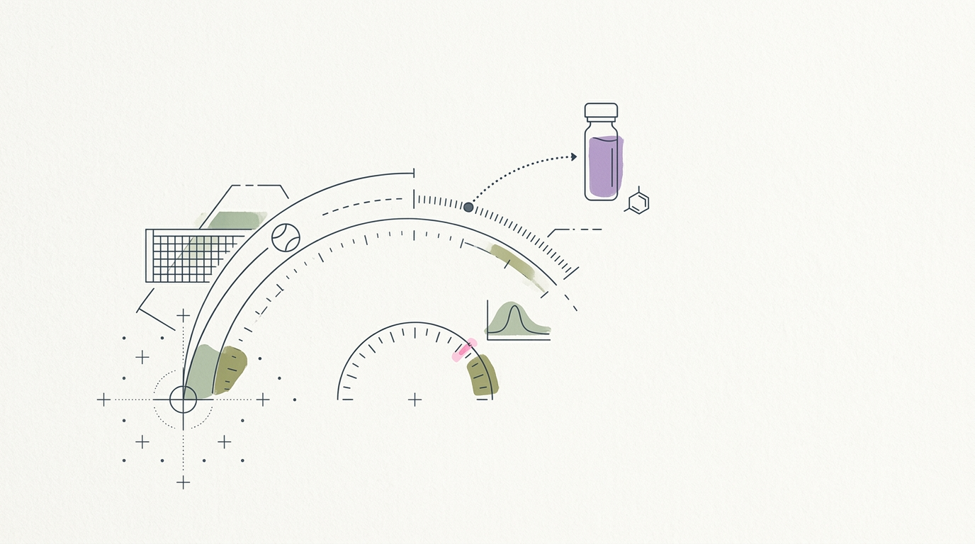 Abstract cream-and-slate line illustration on Kokorology paper, drawn for WTA launches fertility preservation for women tennis pros