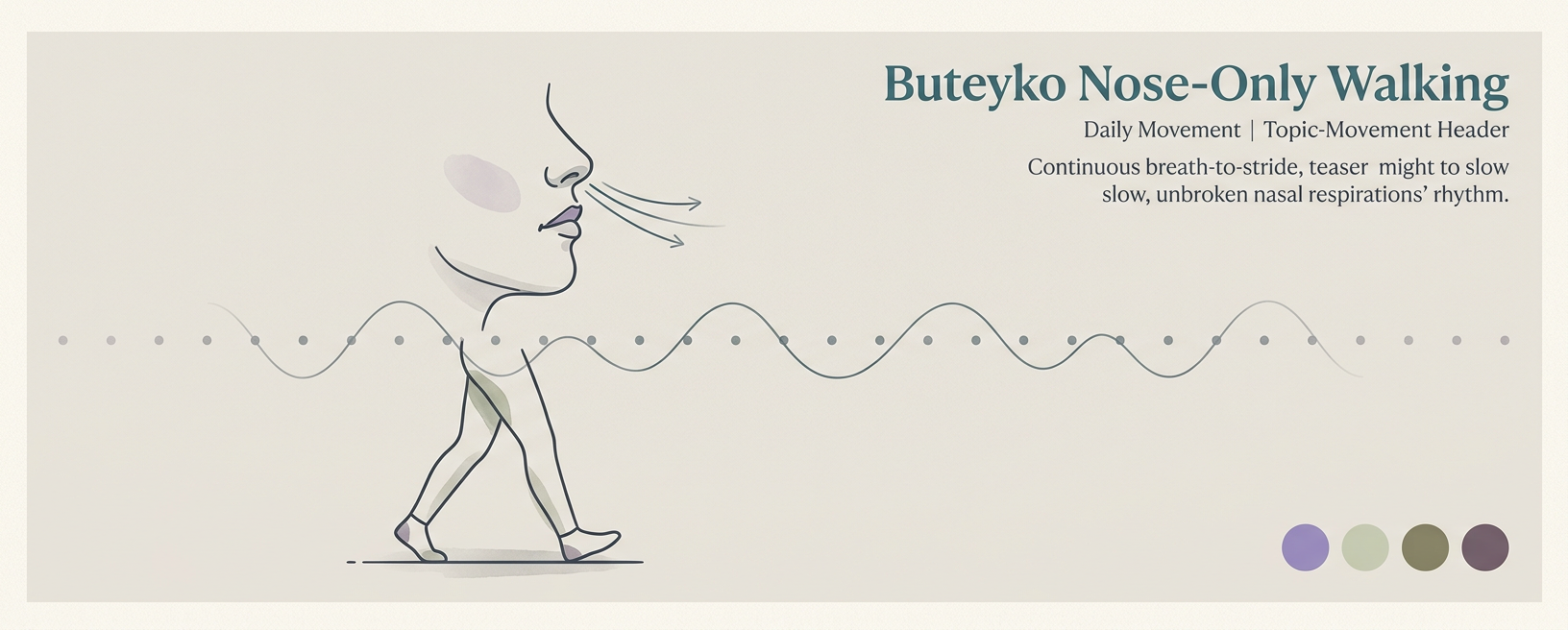 Buteyko Nose-Only Walking