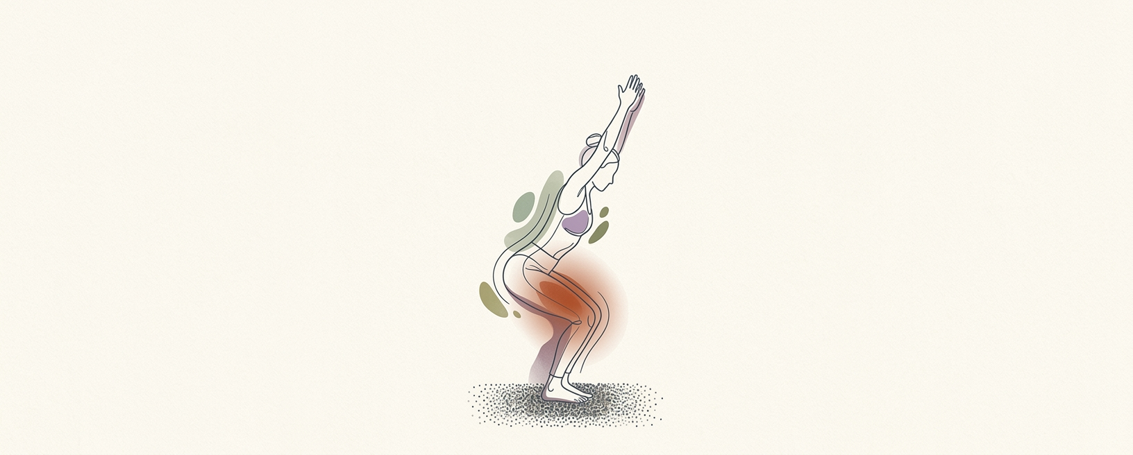 Chair Pose (Utkatasana) with Arm Variation