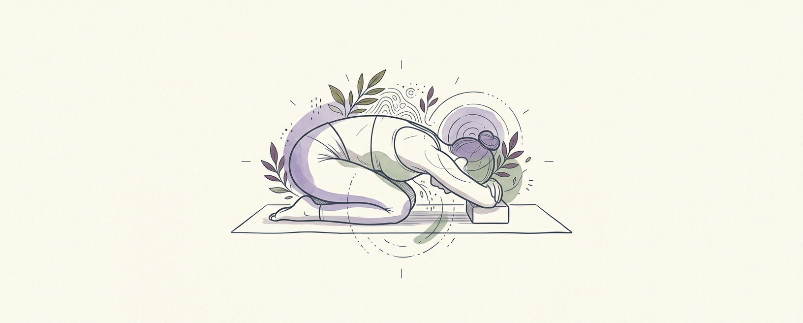 Child's Pose (Balasana) with Forehead Pressure