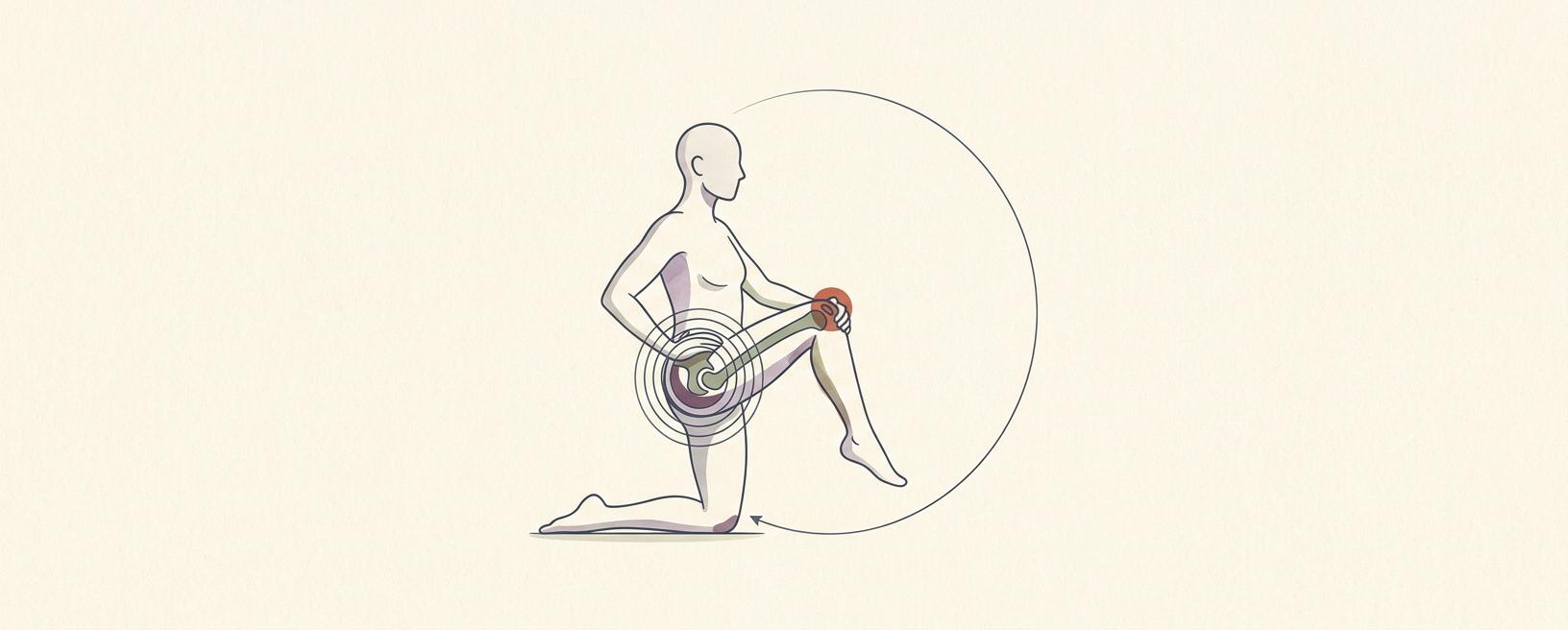 Hip Controlled Articular Rotations for Range of Motion