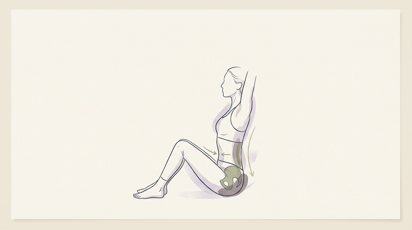 Lotte Berk Seated Abs tuck