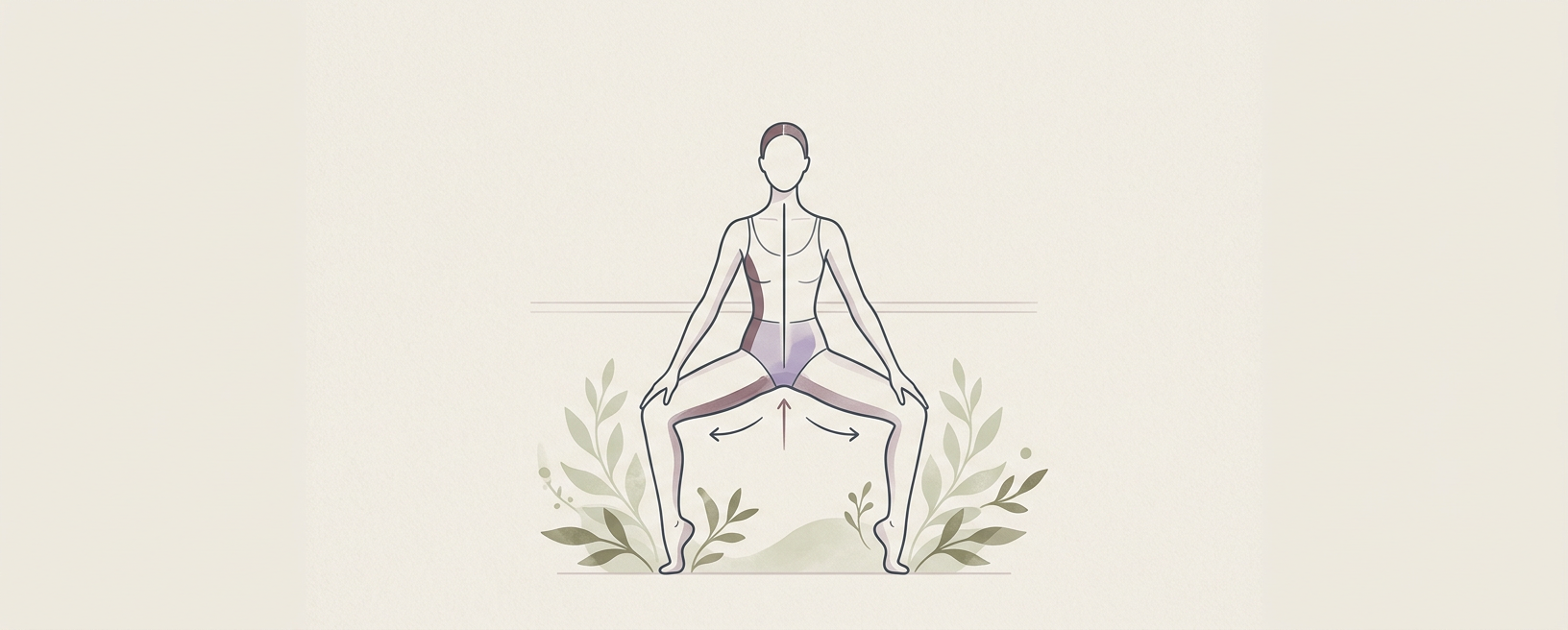 Lotte Berk Second Position Plié with Inner Thigh and Pelvic Floor Engagement