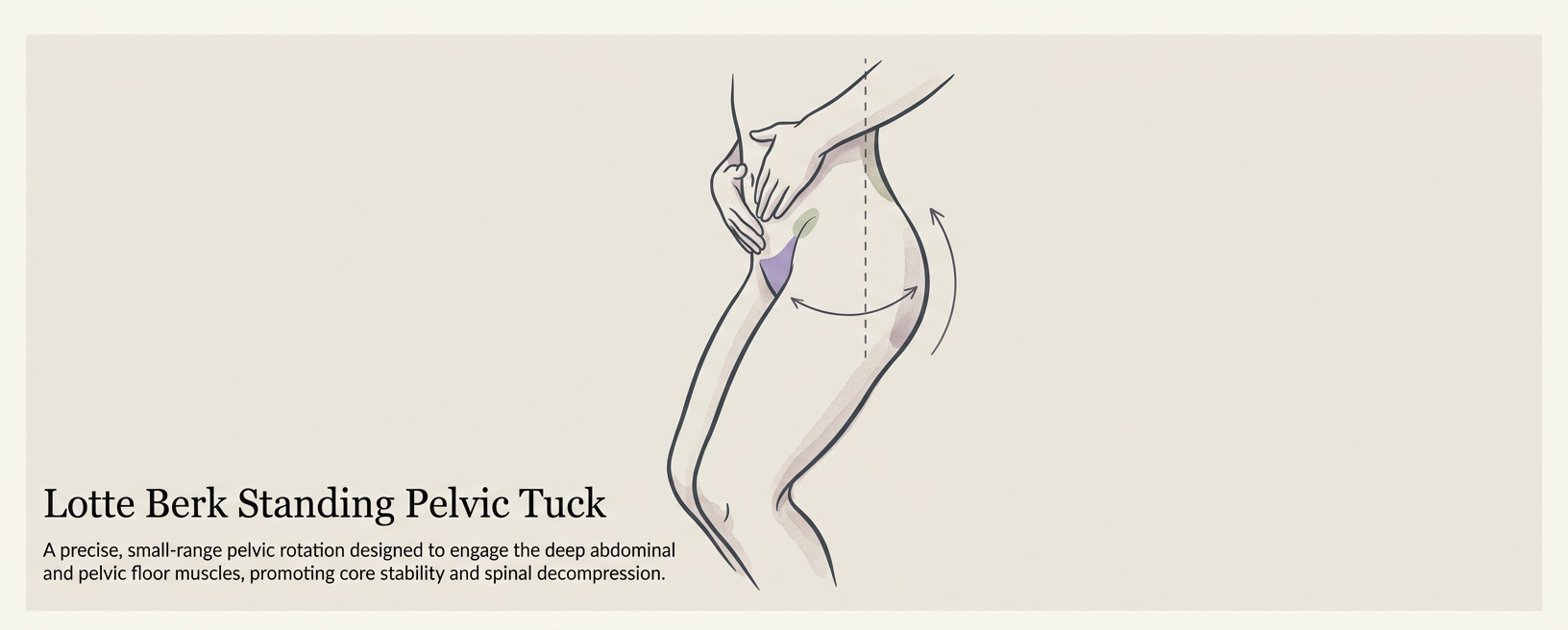Lotte Berk Standing Pelvic Tuck