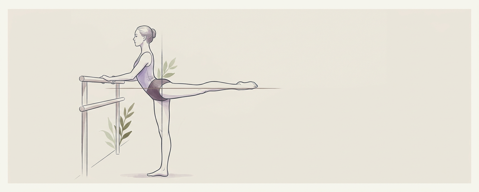 Lotte Berk Standing Split