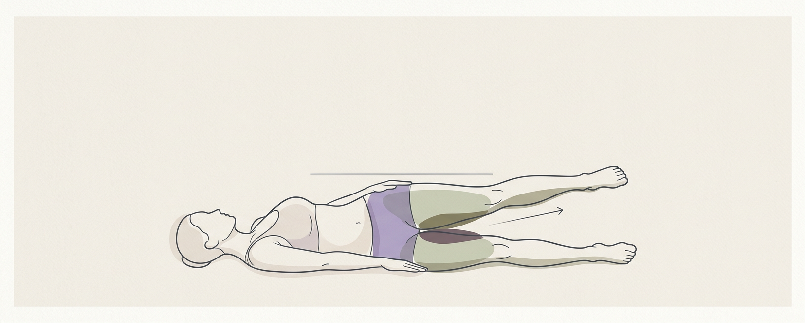 Pilates Side-Lying Leg Lift: Adduction Focus