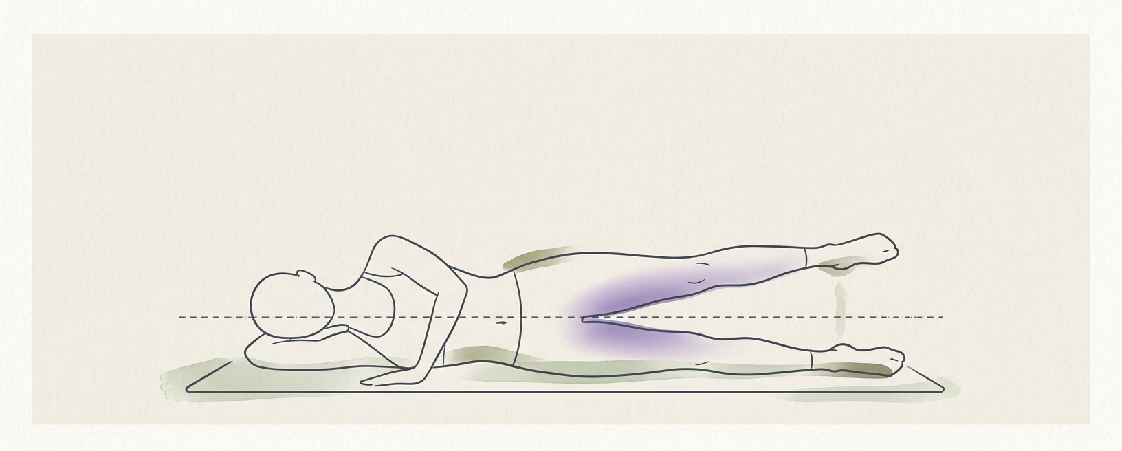 Pilates Side-Lying Leg Series: Adduction