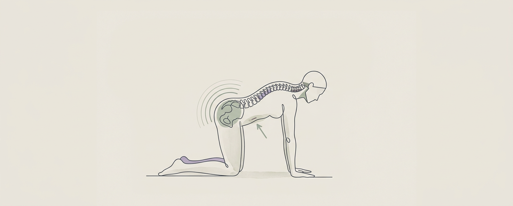 Pilates Spinal Articulation in Quadruped