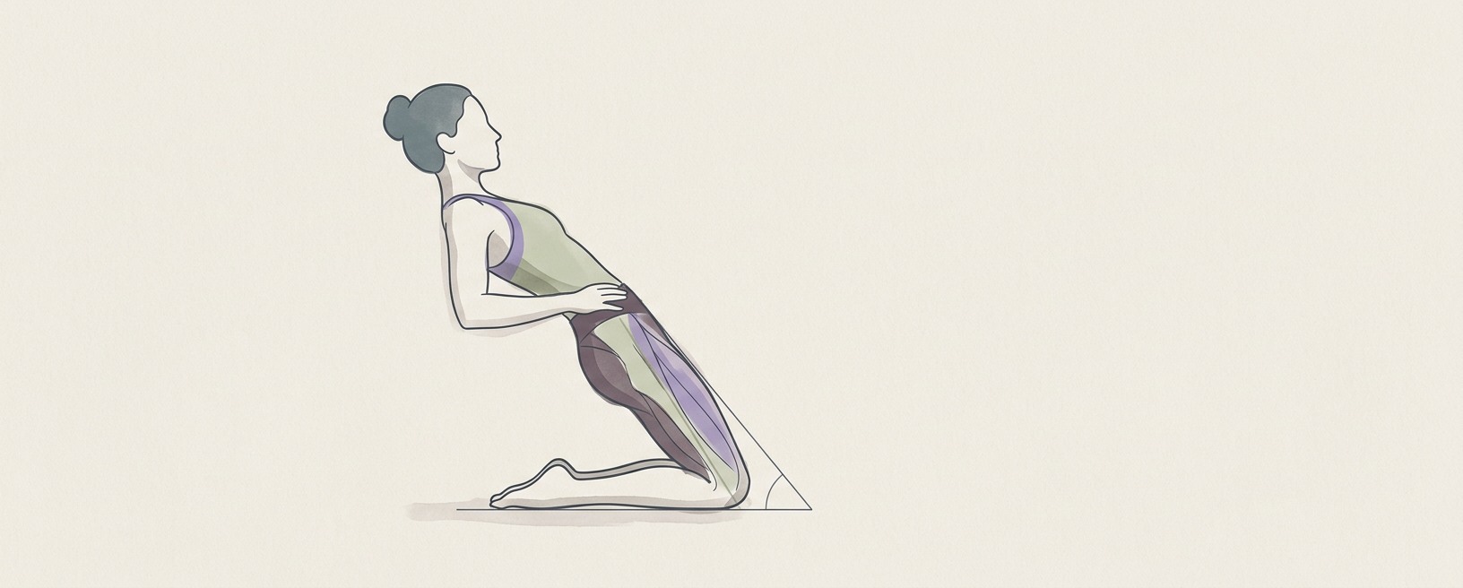 Pilates Thigh Stretch