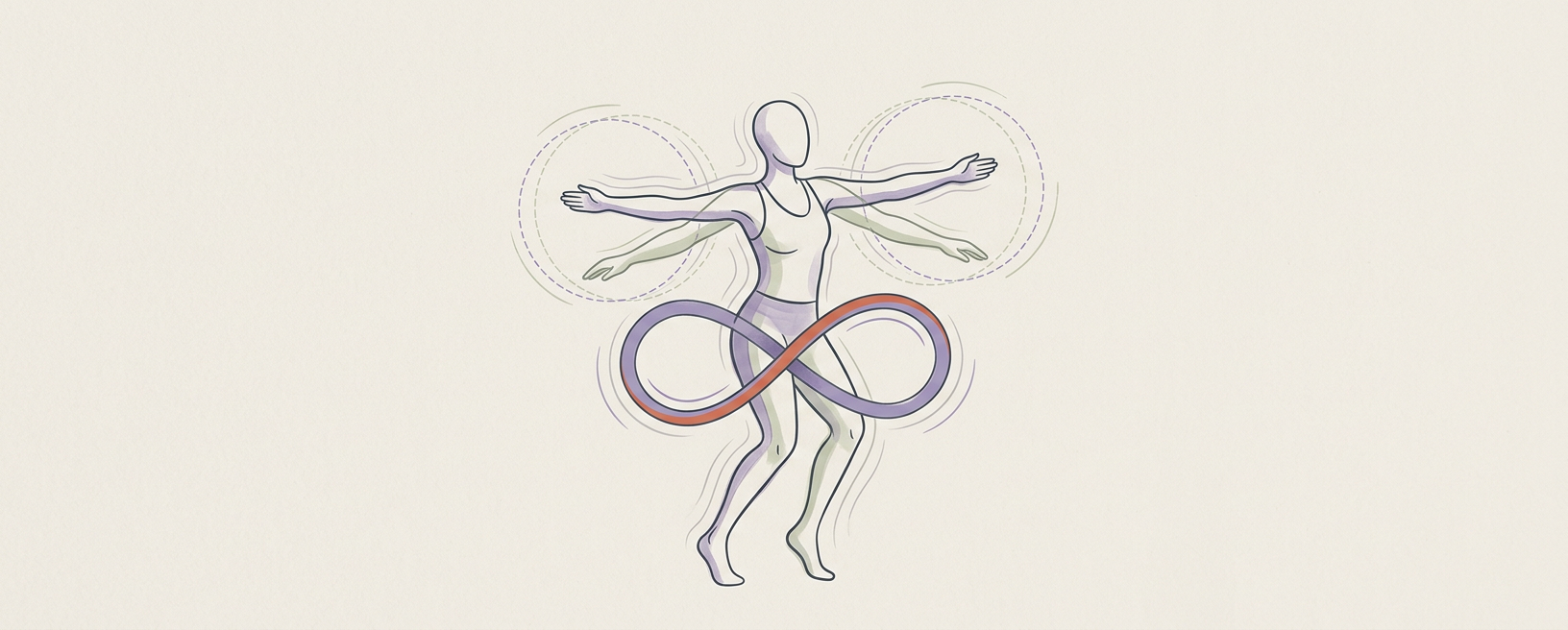 Rebounding: Figure Eight with Arm Circles