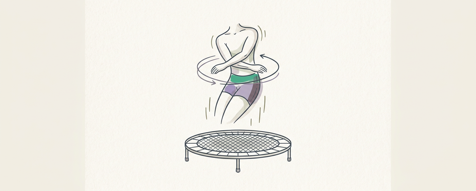 Rebounding: Twisting Jog