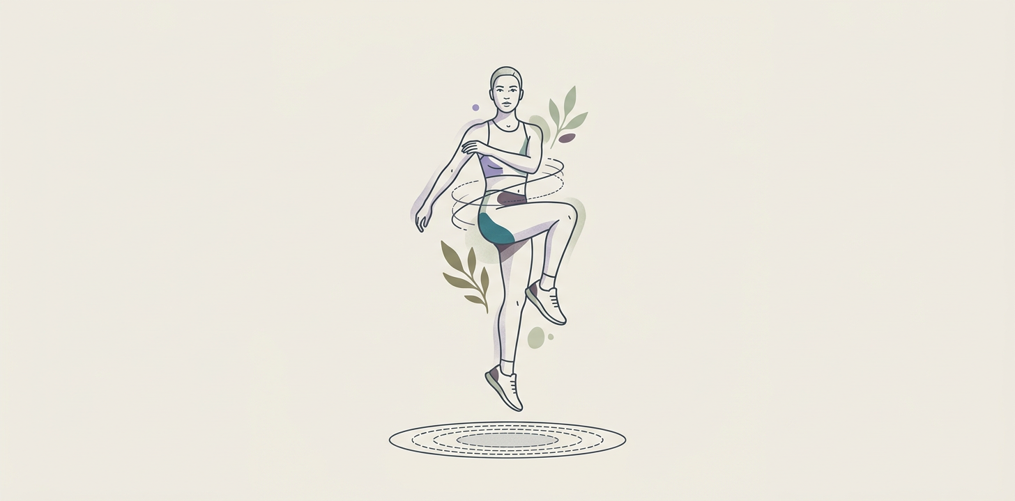 Rebounding: Twisting Jog