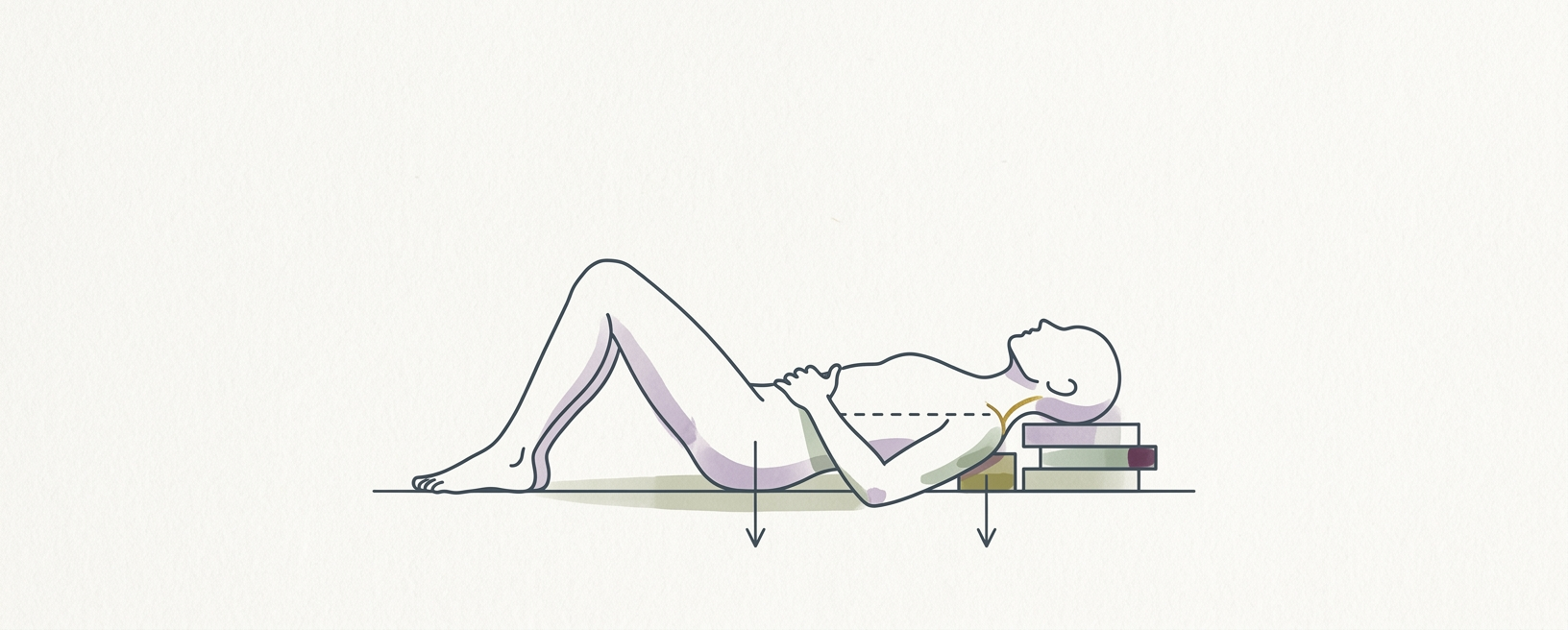 Semi-Supine Constructive Rest for Whole Body Inhibition