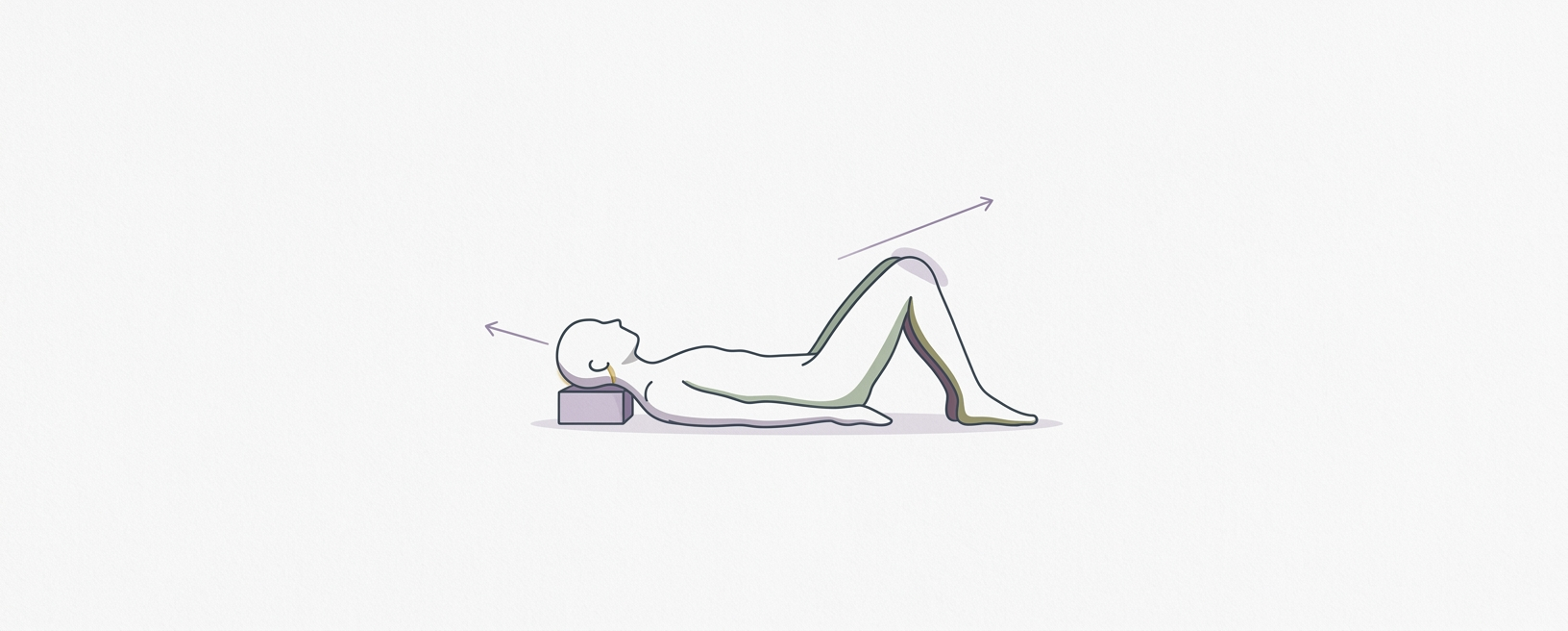 Semi-Supine Constructive Rest for Whole-Body Inhibition — Kokorology illustration
