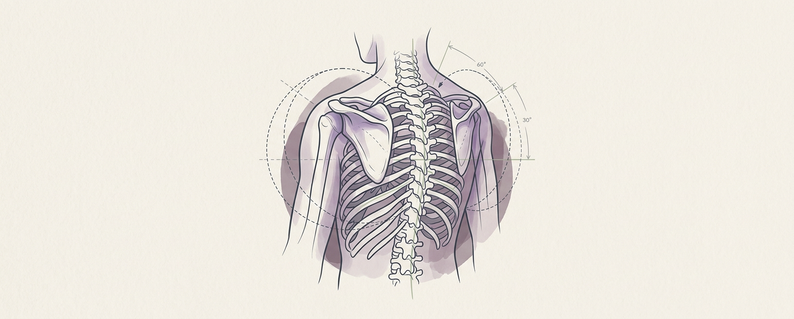 Shoulder blade circles for thoracic spine mobility