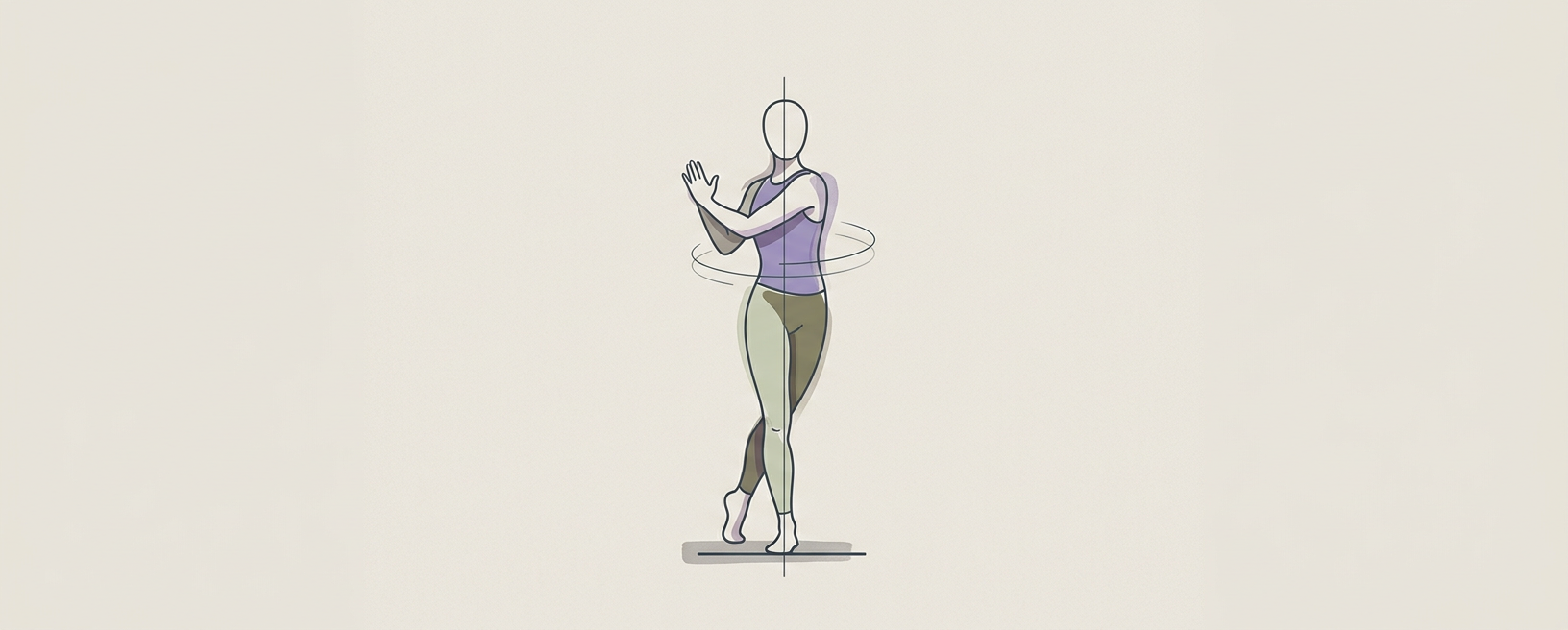 Single Leg Stance with Thoracic Rotation