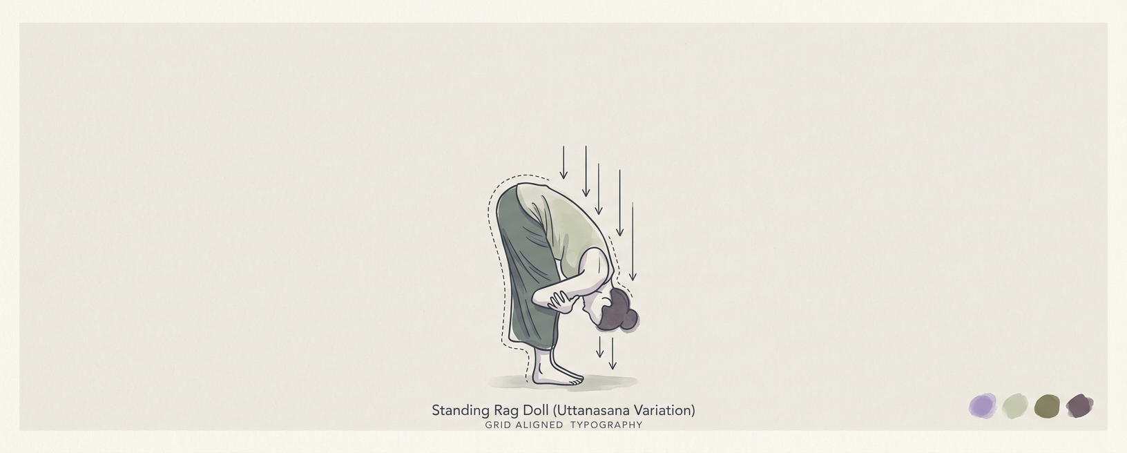 Standing Rag Doll (Uttanasana Variation)