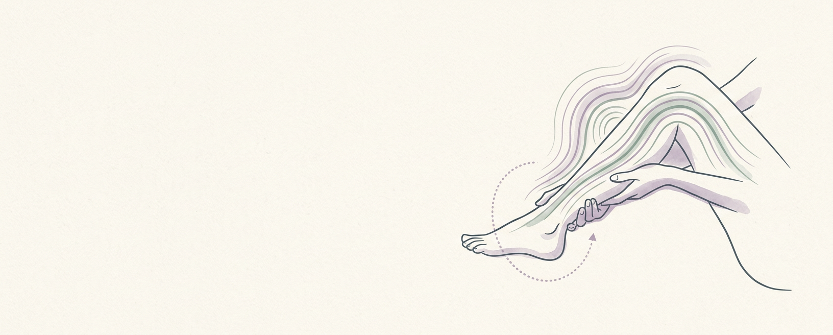 Supine Foot Series with Calf Massage