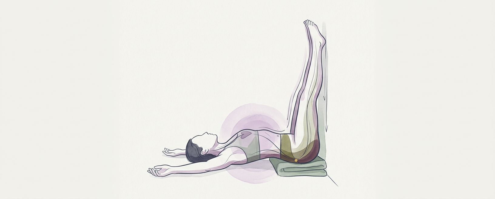 Viparita Karani for Somatic Stillness