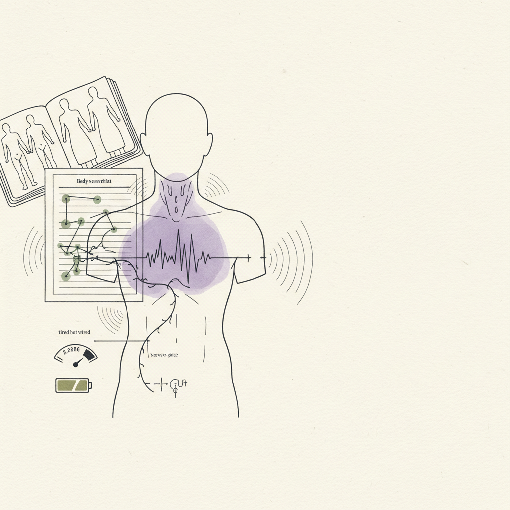 Anxiety is a physiological event, not a script to edit