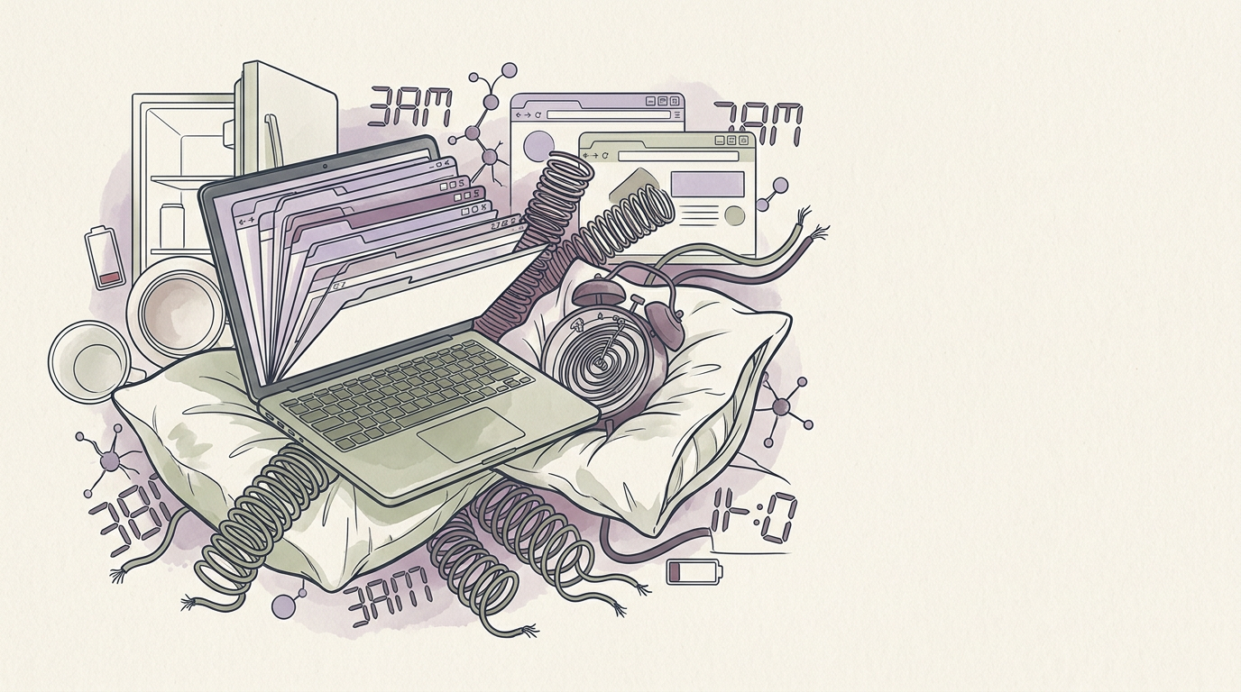 Why You Are Tired but Wired After a Normal Day