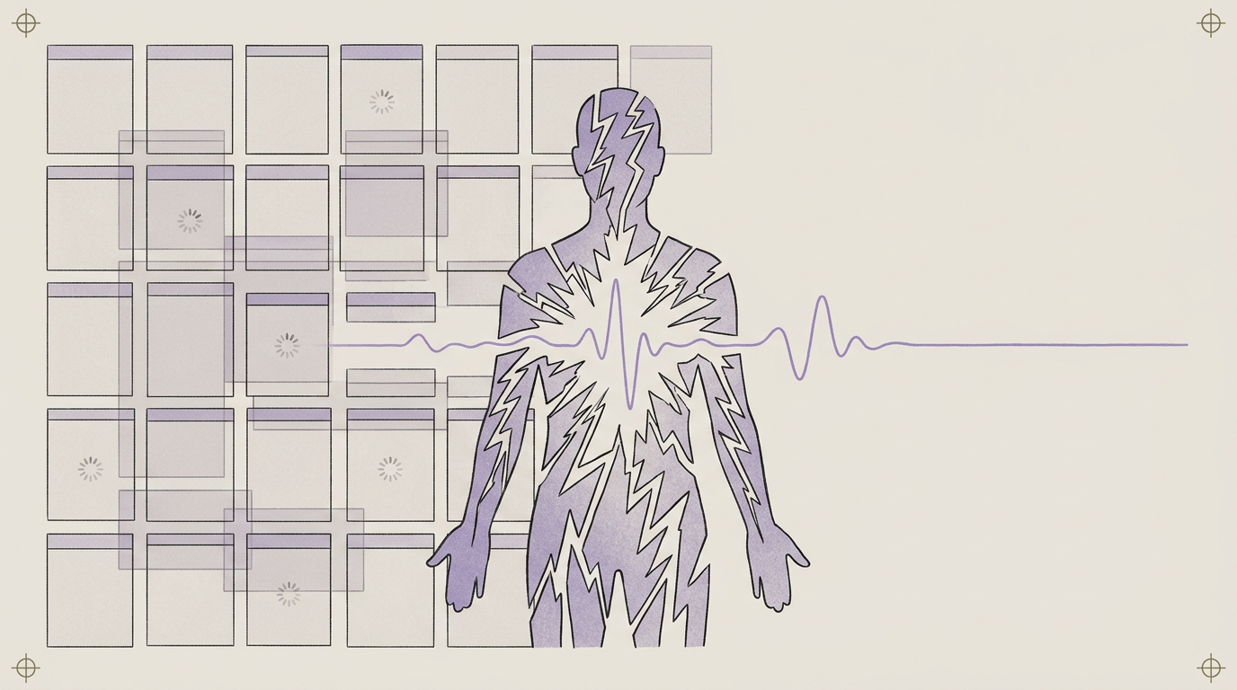 The Unmeasured Cost: How Modern UI/UX Hijacks Your Nervous System